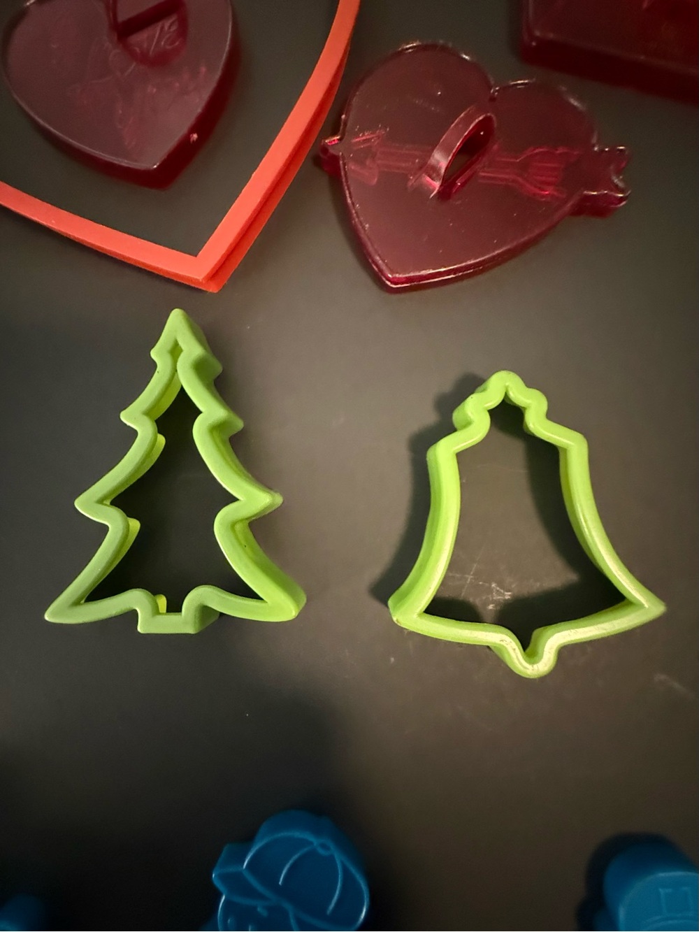 Baseball Cookie Cutters Set - Valentines & Christmas 🎄 trees set of 10 - Picture 5 of 10